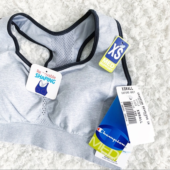Champion Seamless Engineered Mesh Sports Bra NWT - Picture 4 of 6